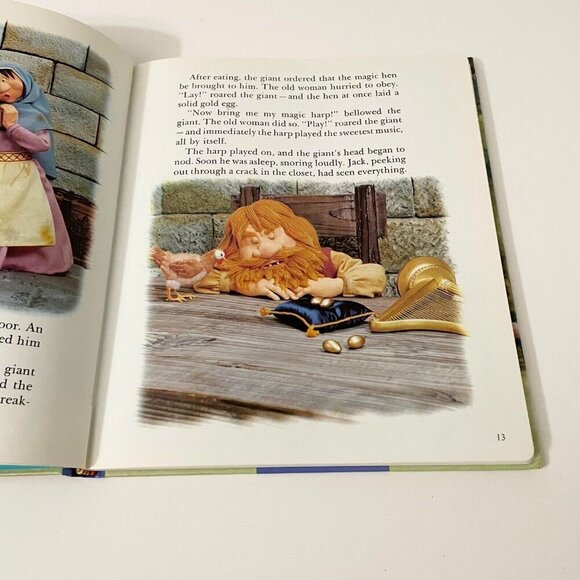 Vtg 1986 A Puppet Treasure Book Fairy Tales Tadasu Izawa and Shigemi Hijikata - Picture 12 of 16